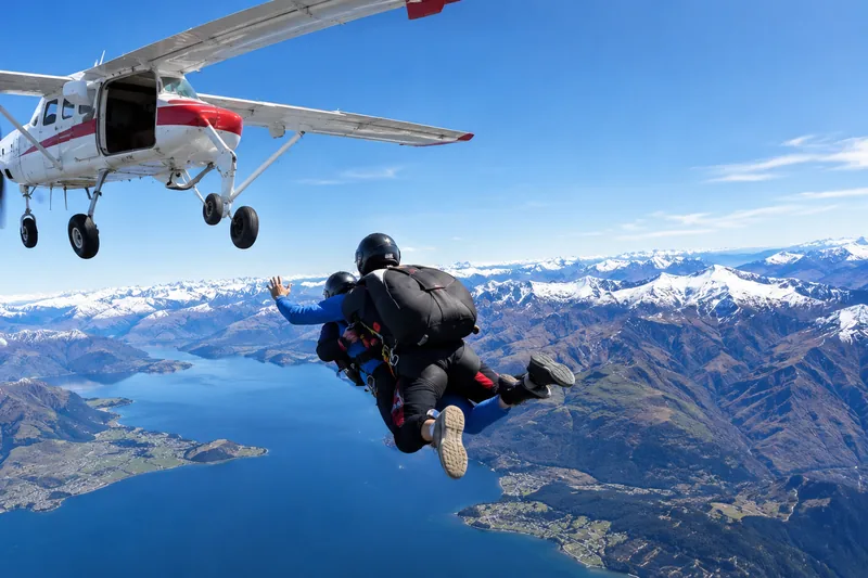 NZONE Skydive Queenstown : de 9 000 à 15 000 ft