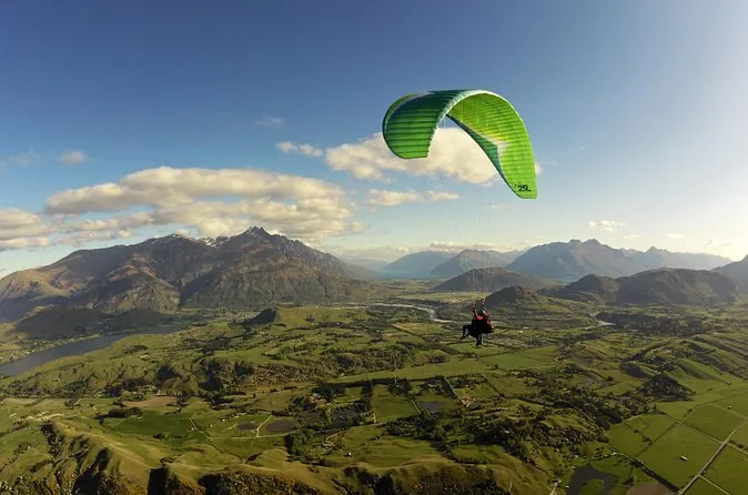 Parapente en tandem à Coronet Peak